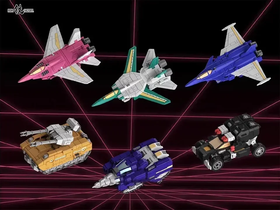 新しい変換おもちゃ鉄工場 IF EX-65 EX-66 EX-67 EX-68 EX-69 EX-70