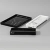 Resin Tray Creative Black White Marbling Rectangular Round Storage Plate Bedroom Jewelry Bathroom Toiletries Storage Tray 6
