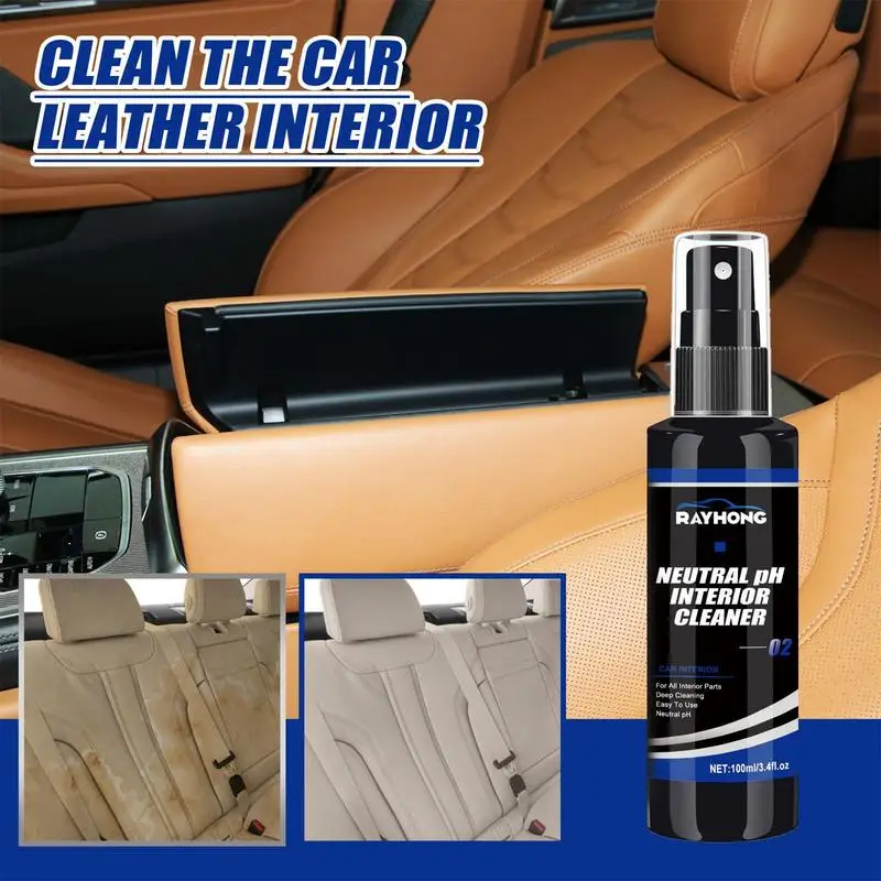 

Multipurpose Cleaner Powerful Stain Removal Spray Household Foam For Car Interior Leather Made Seat Furniture Shoes Supplies
