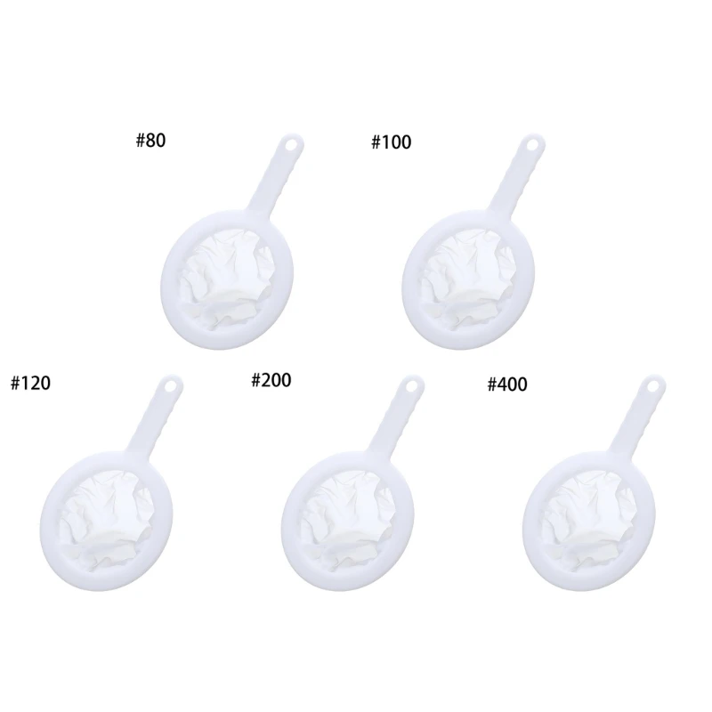 

M5TF Household Hand-Held Soybean Milk Filter Mesh Kitchen Funnel Sink Anti-Clogging