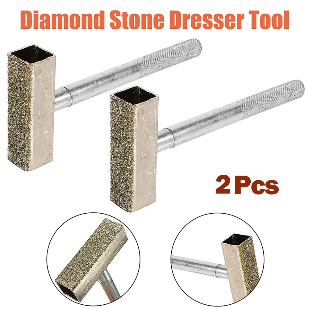 

2 шт. алмазный шлифовальный круг комод шлифовальный диск точильный камень абразивные инструменты для Шлифовки Шлифовальные Диски комод инструмент