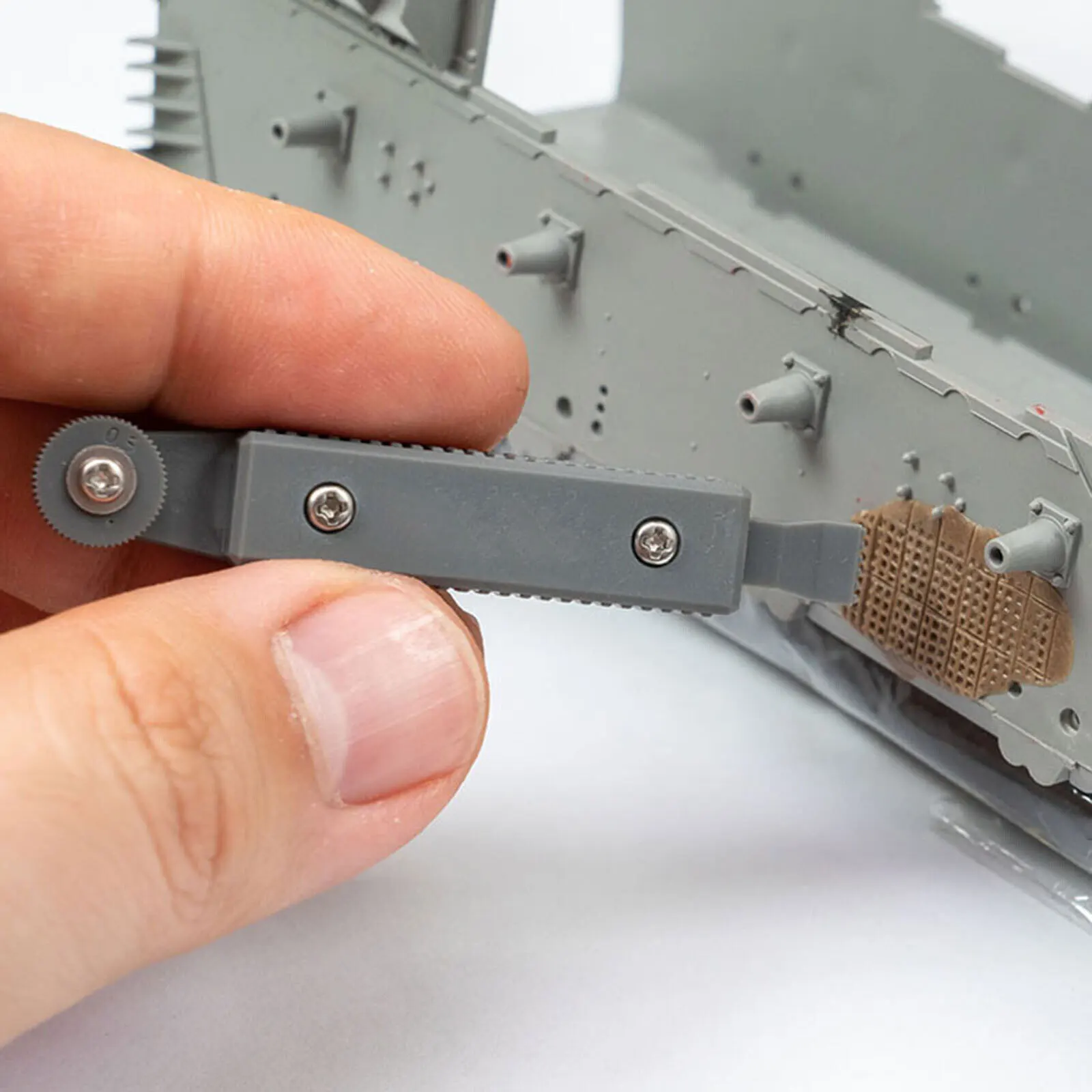 Anti-magnetic Tool For Zimmerit Coat 1:35 1:48 1:72 War Chariot Model DIY Modeling tools for hobby