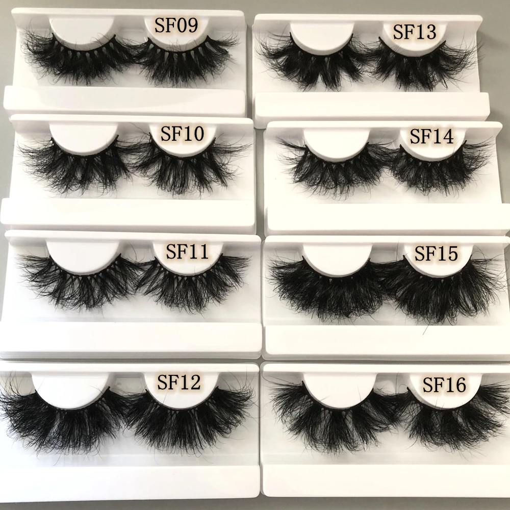 Mikiwi Wholesale 3d Mink Eyelashes Fluffy Reusable Soft Fluffy Messy Handmade Fluffy mink lashes bulk 5