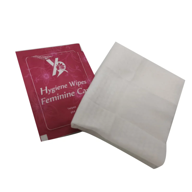 30pcs Individually Bag Ph Balanced Organic No Plastic Wrapped Feminine Wipes 5