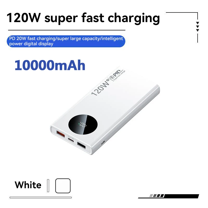 White 10000mAh