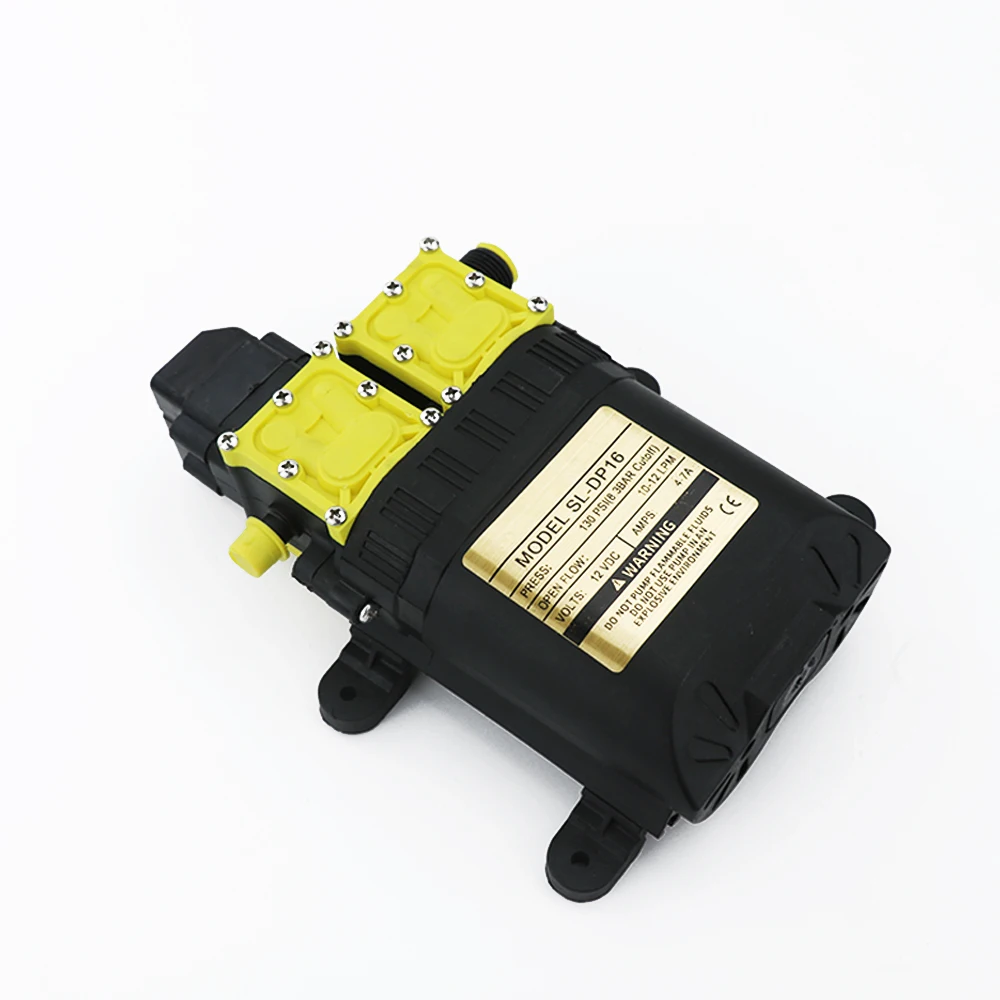 รูปสินค้า ปั๊มน้ำฉีดแรงดันสูง 12V สำหรับเกษตร 10 ลิตร/นาที