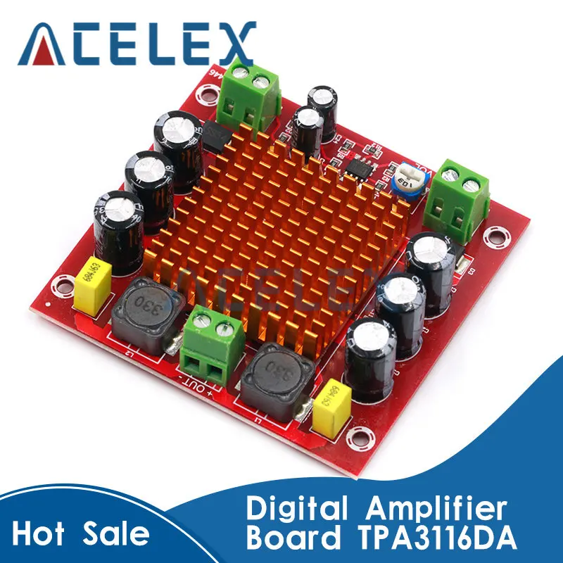12V 24V Bluet 5.0 Tpa3116 Placa De Amplificador De Potencia Digital