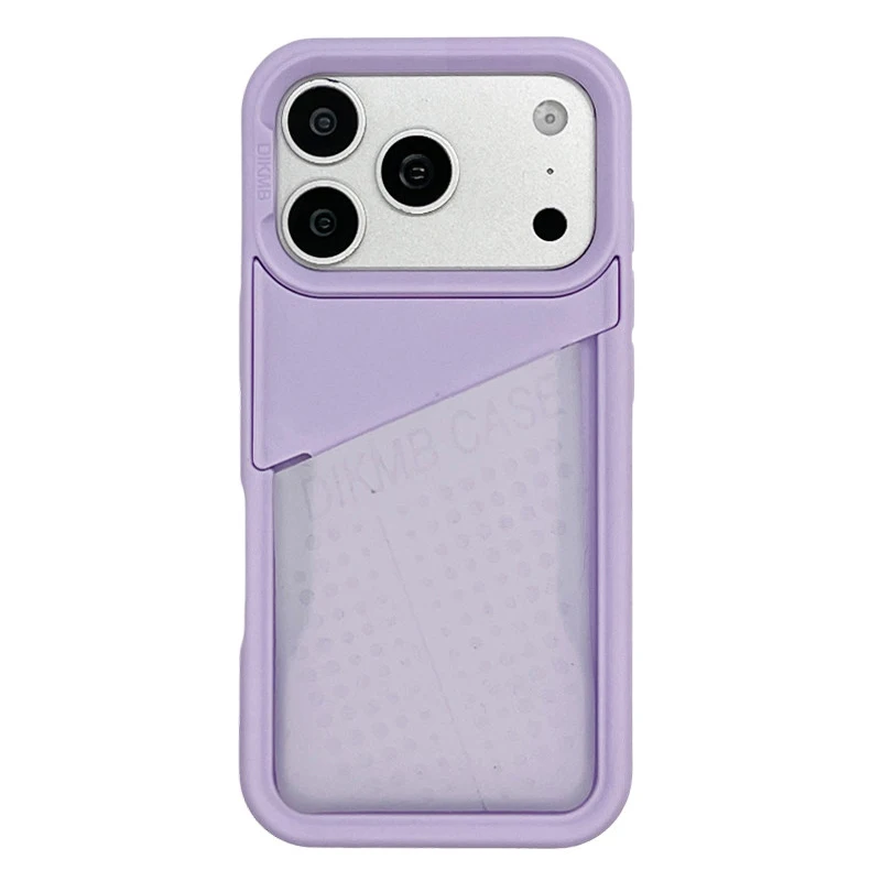 Stylish Creative Card Holder Bag Phone Case with Large Pocket Storage Back Cover
