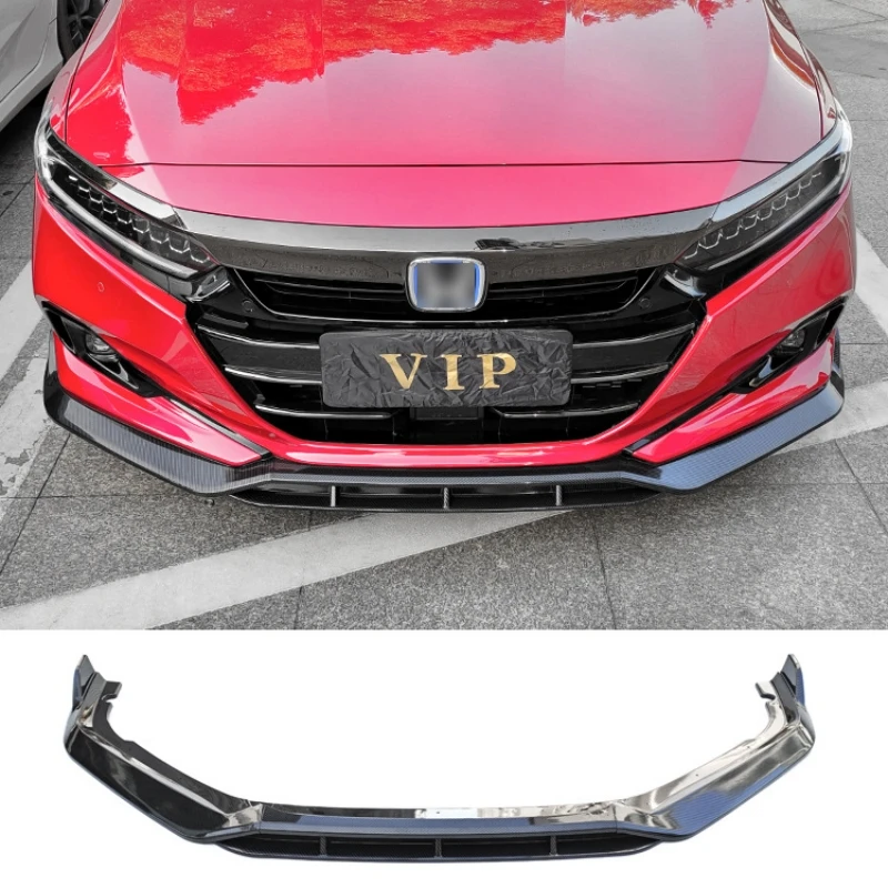 

For The 2022 Honda 10.5 Generation Accord Modified Front Shovel Front Lip Four Segment Small Bumper Anti Scratch And Anti Scratc