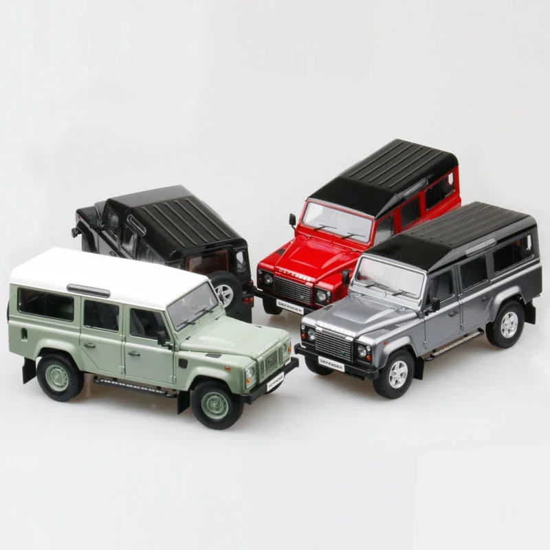 Diecast 1:18 Scale Land Rover Defender 110 Classic Nostalgic Alloy Car Model Giocattolo Da Collezione Regalo Souvenir Display Ornaments