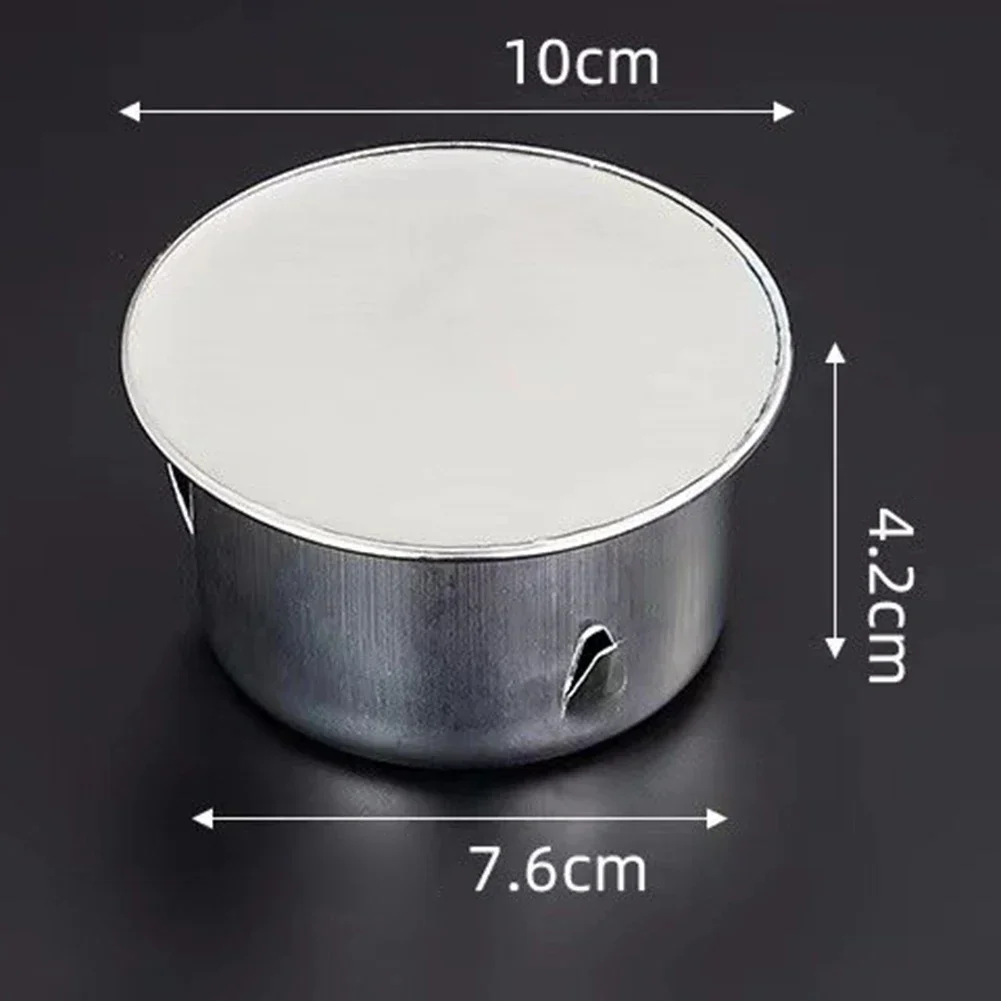 Chimney Cover Inner Plug Cover Stainless Steel Stove Pipe Lid Ventilation Ducts Wall Air Outlet Roof Pipe Odor Proof Plug chimney cap