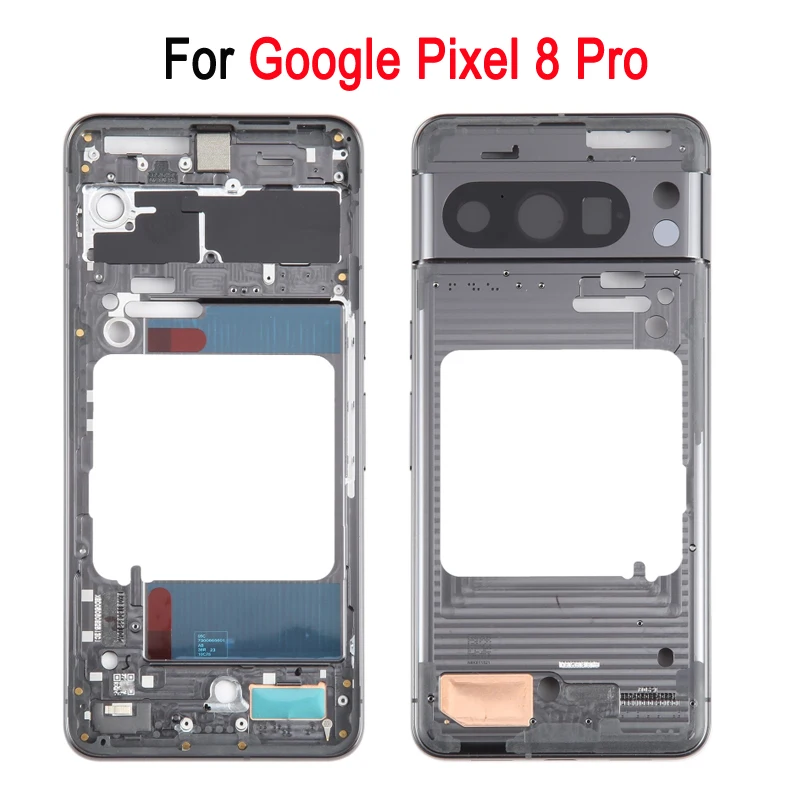 

Фоторамка для Google Pixel 8 Pro передняя рамка для ремонта запасных частей