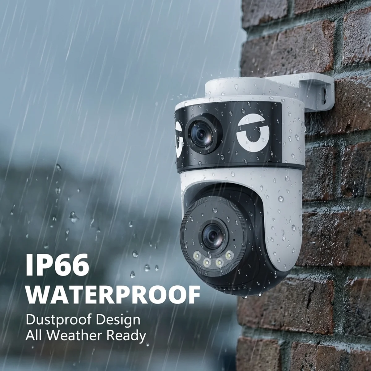 OKAM PRO APP Dual-Lens Camera 5G Wi-Fi IP Camera HD 10MP PTZ Color Night Vision Two-Way Intercom Motion Tracking AI Smart Camera 6