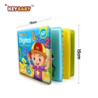 Soft Baby EVA Cartoon Bath Books with BB Whistle Early Educational Bathroom Toys Montessori Waterproof Pages Baby Book  Toddler 2