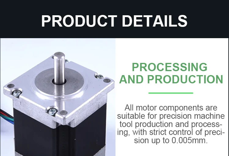 Nema34 Schrittmotor-Set Drehmoment 4,5 Nm/7,5 Nm/(L=114 mm) 8,5 Nm+DM860H/MA860H Treiber+MACH3 4/5-Achsen-Steuerplatine+60 V Netzteil – Detail 3