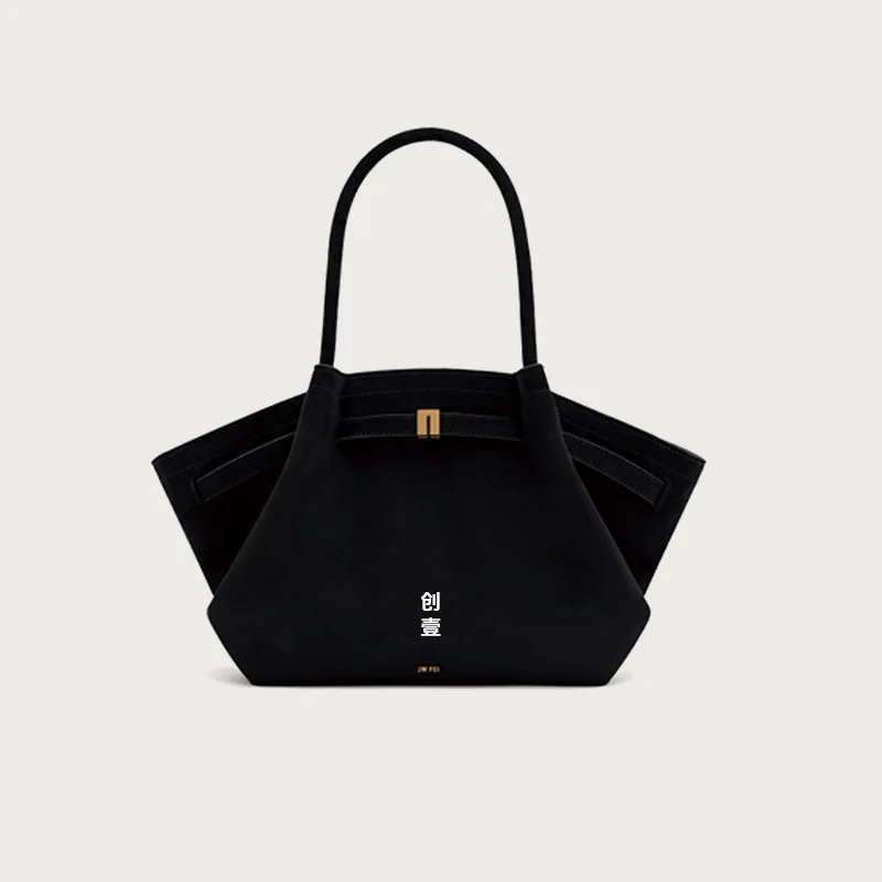 Autumn and Winter Deerskin Velvet Underarm Bag Women's Large Capacity Vintage Tote Bag Fashion All-Matching Female Commuter