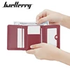 Baellerry New Short Women Wallet Coin Pocket Crocodile Pattern Female Purse Photo Holder Wallet For Girls Hasp Card Holder 3