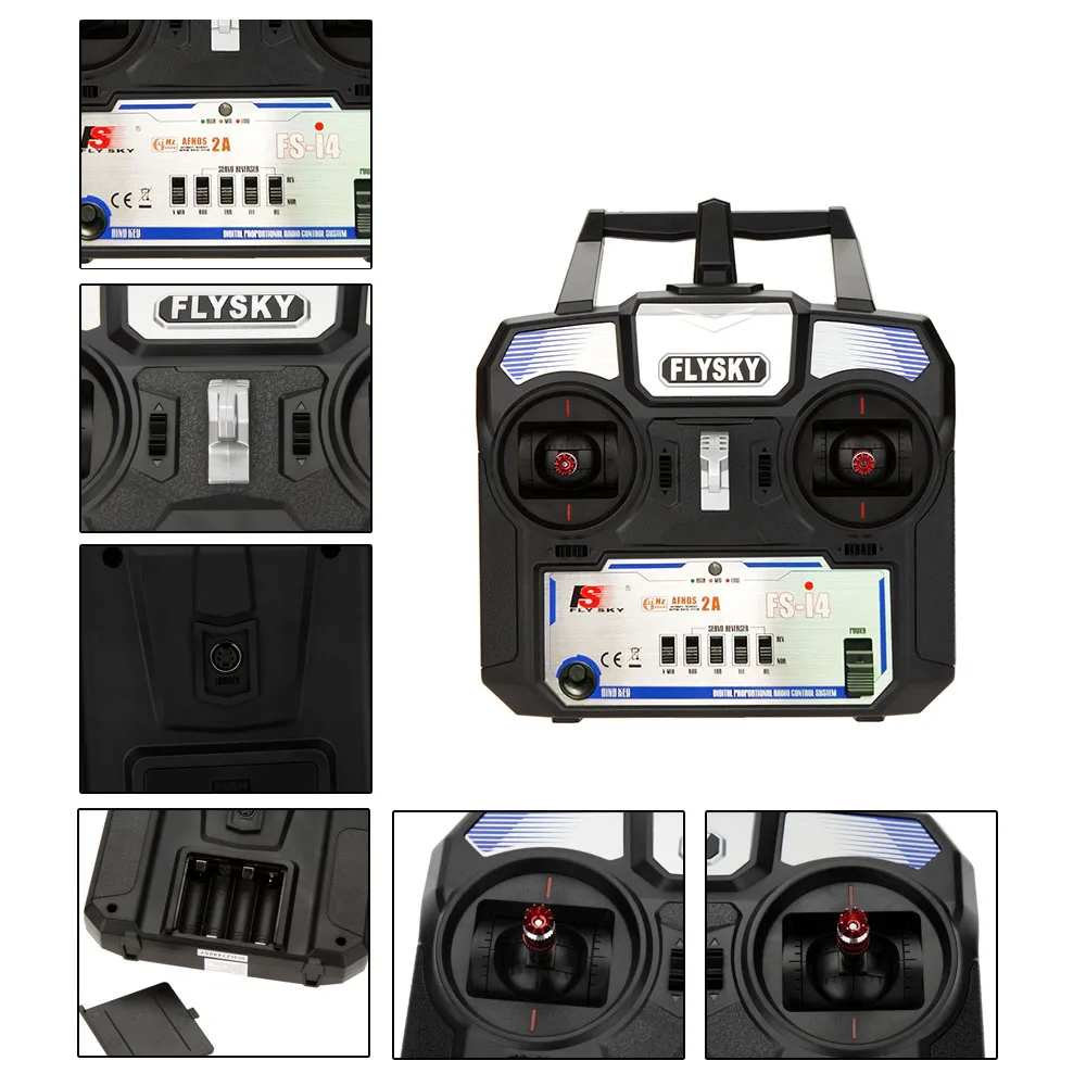 Flysky FS-i4 Transmitter, FS-Q mnmaldt (6 2 Saennt HNGK