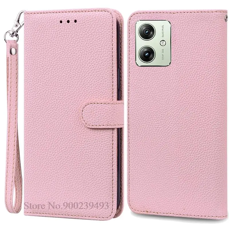 Elegant Silicone Leather Flip Wallet Case