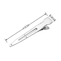 30pcs Women's Metallic Silver Fashion Hair Clip For Daily Wear Street Fixed Hair Pin Professional Ladies Salon Curl Hairclip 6