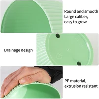 Pots for Plants Balconies Planting Potted Flower Pot Plastic Flower Pots Succulent Plant Pots Tray Garden Desktop Decoration
6