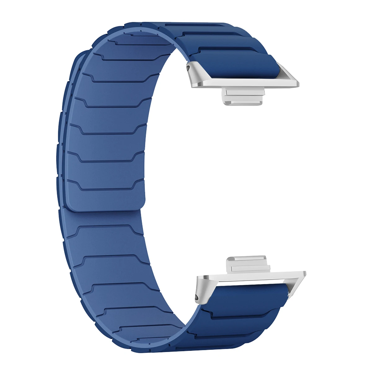 ตัวเลือกสินค้า สายซิลิโคนแม่เหล็กสำหรับ Mi Band 9 Pro 8 Pro รัดข้อมือระบายอากาศได้