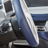 For XPeng Xiao Peng G6 2023 2024 Car Steering Wheel Cover Leather Non-slip Auto Interior Accessories 3