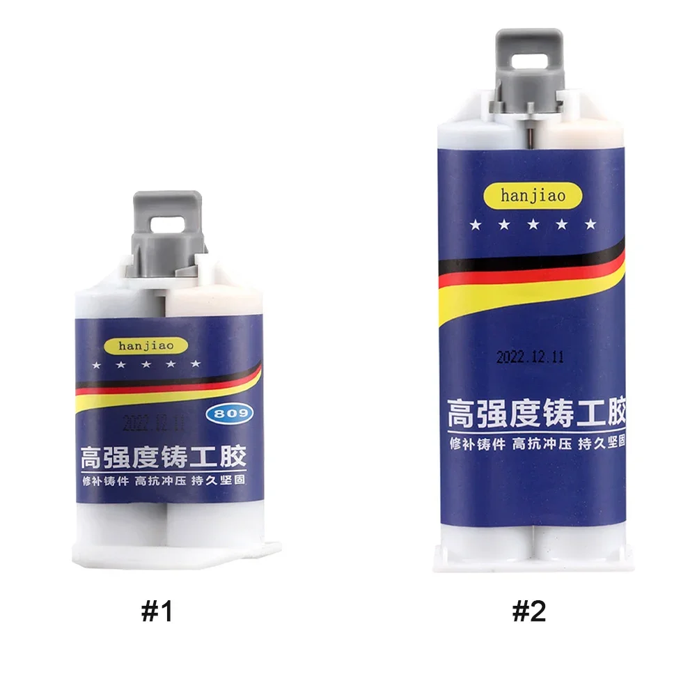 Strong Casting Repair Glue Heat Resistant Metal Epoxy Glue Industrial Sealant Adhesive Cold Welding Glue for Stone Ceramic Steel