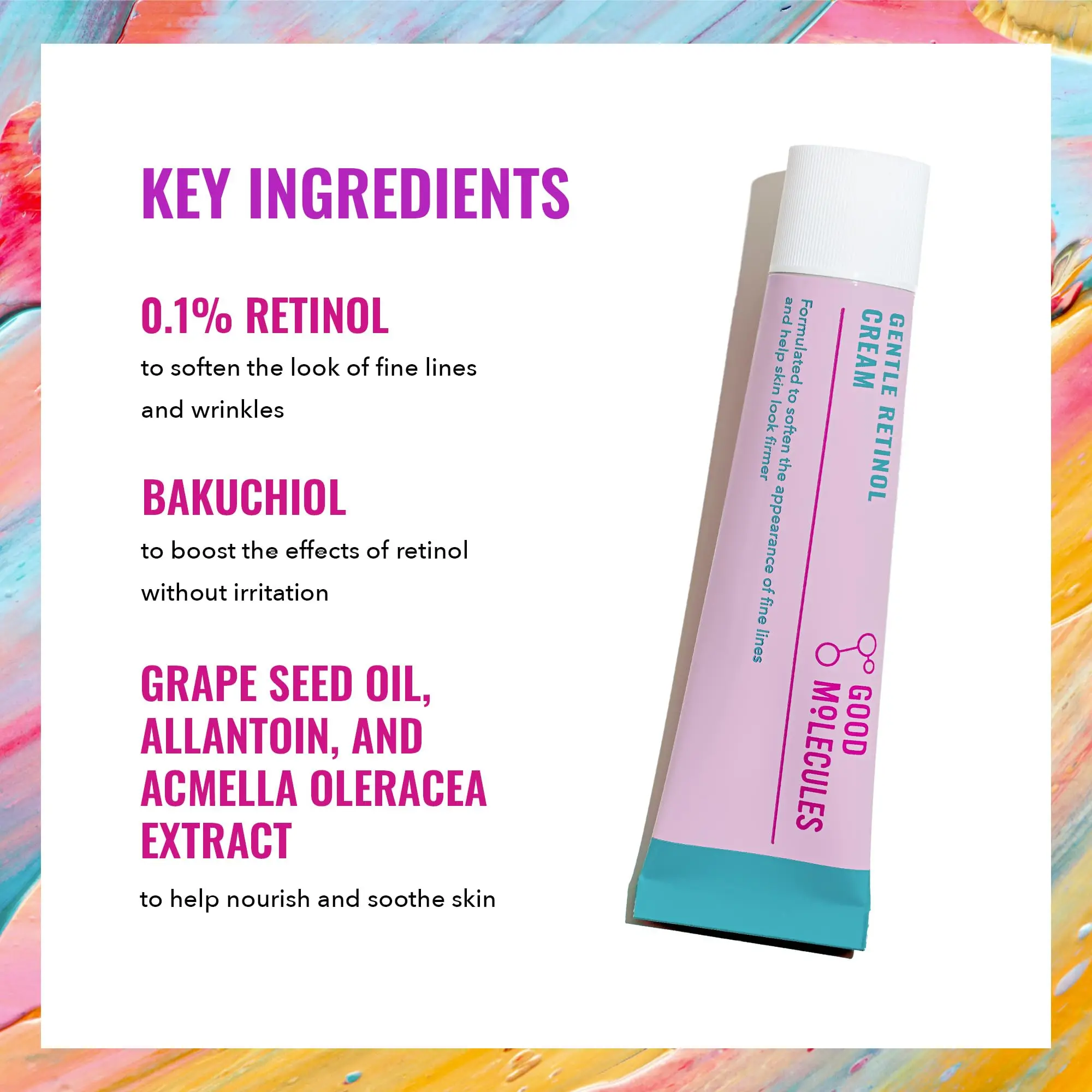 Retinol Cream Hyaluronic Acid Caffeine Eye Gel for Skin Care Softens Fine Lines caffeine eye cream
