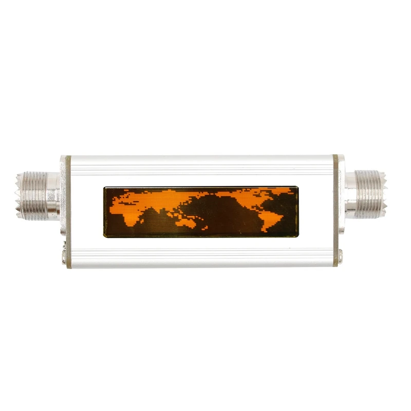 HF 단파 스탠딩 웨이브 계량기 SWR 전원 계량기, OLED + 배터리, 단파 스탠딩 계량기 금속
