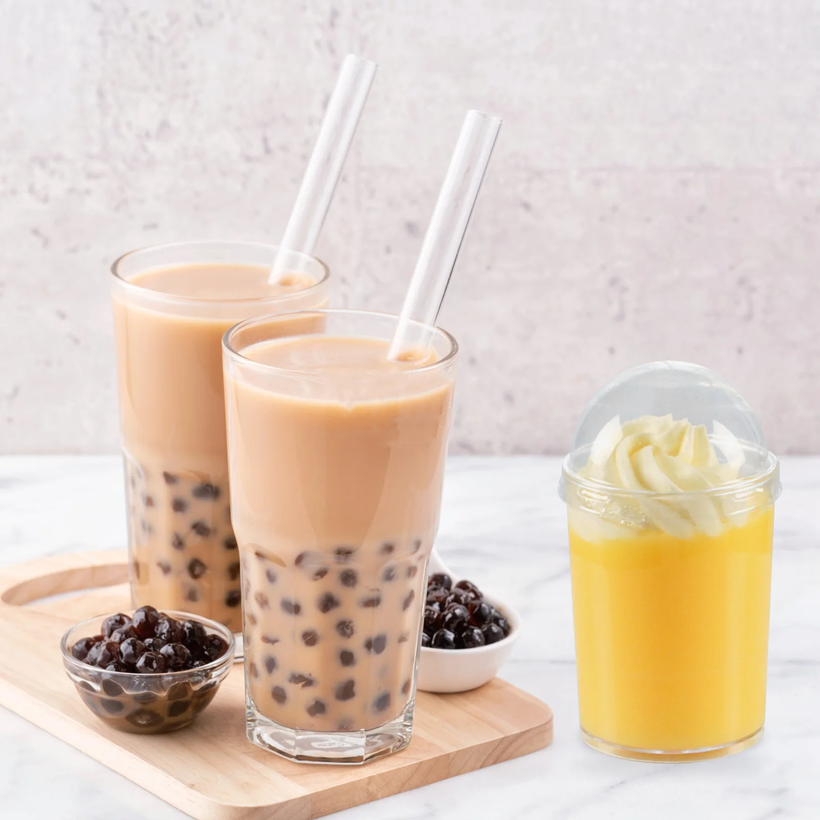 20 Pcs Sweet Dessert Cup Plastic Mugs With Lids Pudding Cups Jelly Parfait Ice Cream Disposable Cups Transparent Mugs Elegant