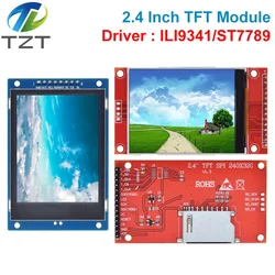 Écran LCD pour Ardu37, 2.4 pouces, 2.4x240, éventuelles I TFT LCD, Port série Tech 5V/320 V, Adaptateur PCB, Carte Micro SD ILI9341 / ST7789V