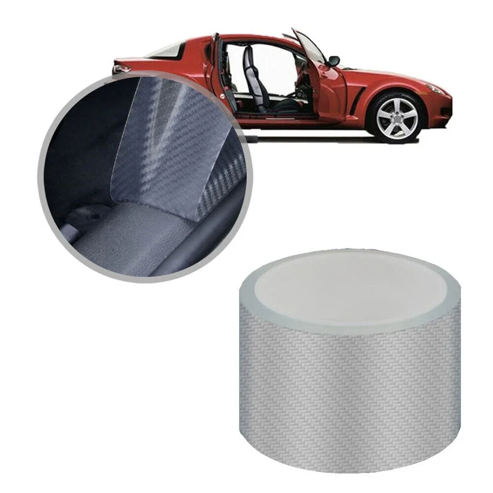 Car Door Edge Guards 300cm *7cm Car Door Protection Sill Scuff Cover Anti Scratch Sticker Auto Door Edge Transparent Protective Film Tape