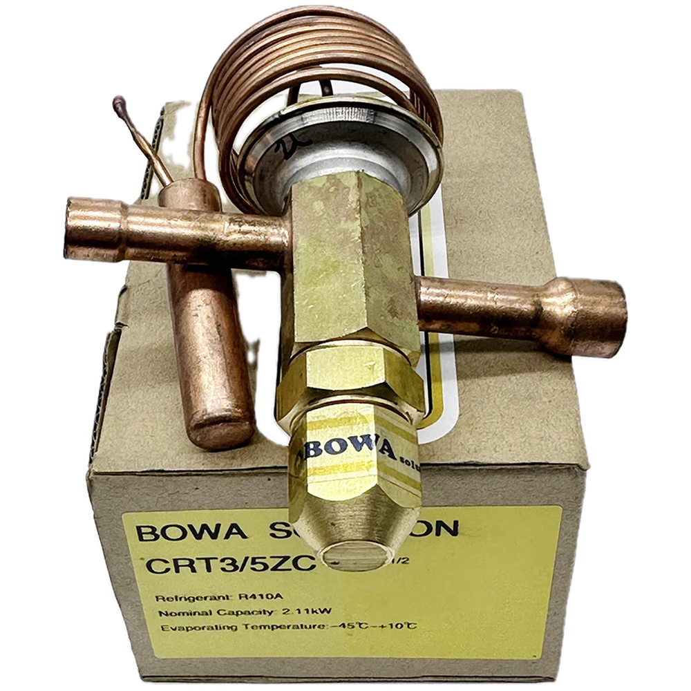 6~8cc/rev R410a/R32 rotary compressors' thermal expansion valve is used in heat pump domestic water heater for floor heating