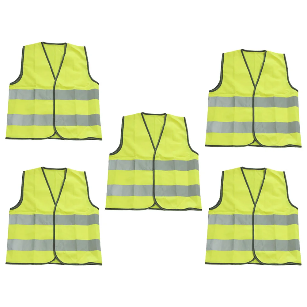 

5 Pcs Reflective Vests Child Secure Kids Toddler Tank Tops Safe Rider for Boys Outdoor