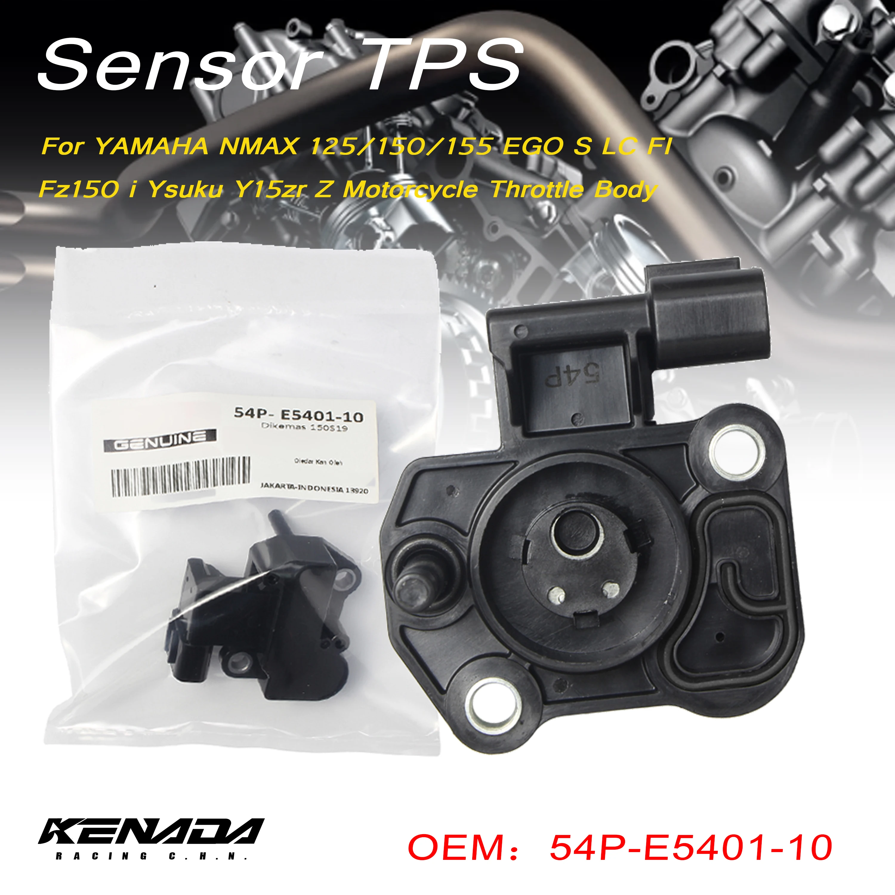 

Throttle Position Sensor Tps For YAMAHA NMAX 125/150/155 EGO S LC FI Fz150 i Ysuku Y15zr Z Motorcycle Throttle Body