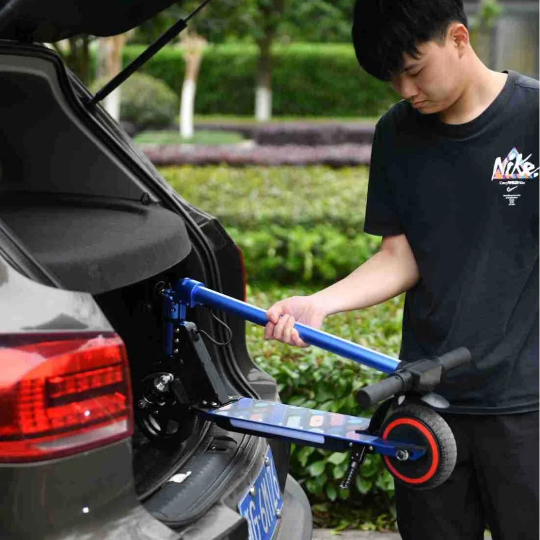 전동스쿠터 kids' electric scooter 6-12 with shock-absorbing foldable aluminum mini hulajnogi elektryczne elektrische step scooter