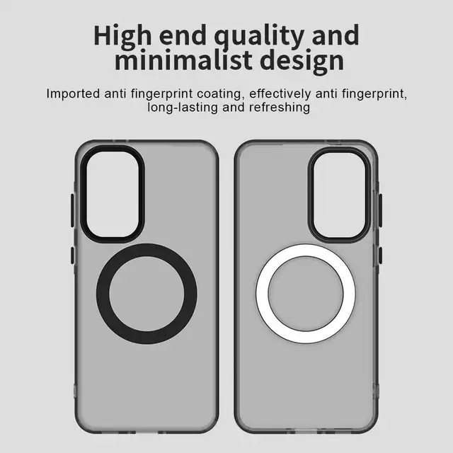 Samsung Galaxy Clear Magnetic Charging Case 6