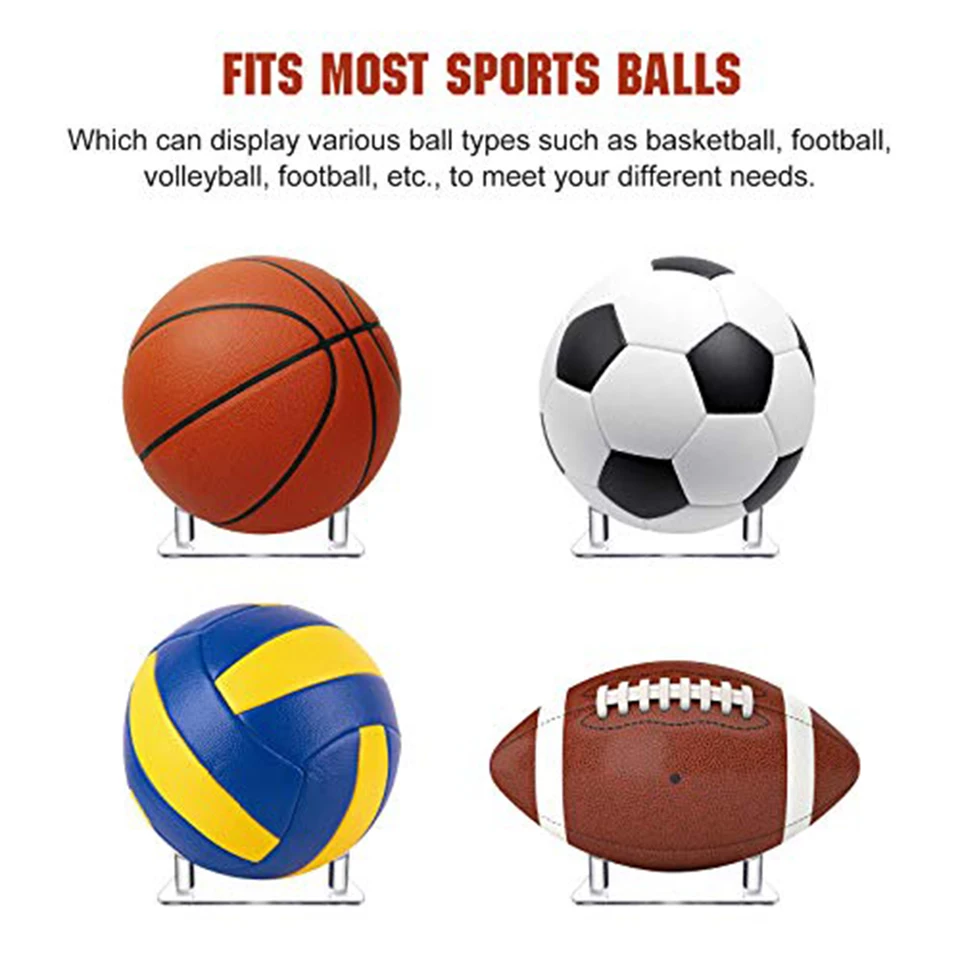 Porta Palloni Da Muro Zfseyuh - 3 Supporti Metallici Per Calcio, Basket, Rugby (Nero)