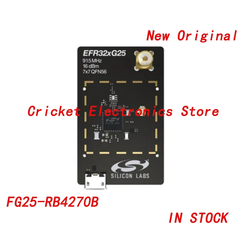 

FG25-RB4270B RF development tool EFR32FG25 902-928 MHz+16 dBm Radio Board