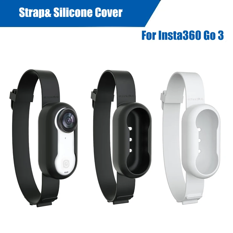 Strap Silicone Protective Cover for Insta360 GO 3 Wristband Palm