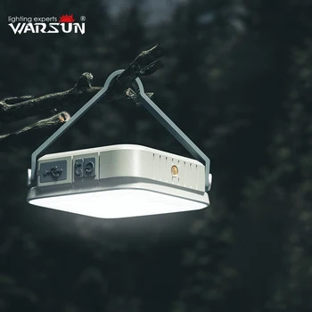 Warsun Camping lumières SMD Rechargeable extérieur suspendus lumières Portable lumière de remplissage travail entretien éclairage 1