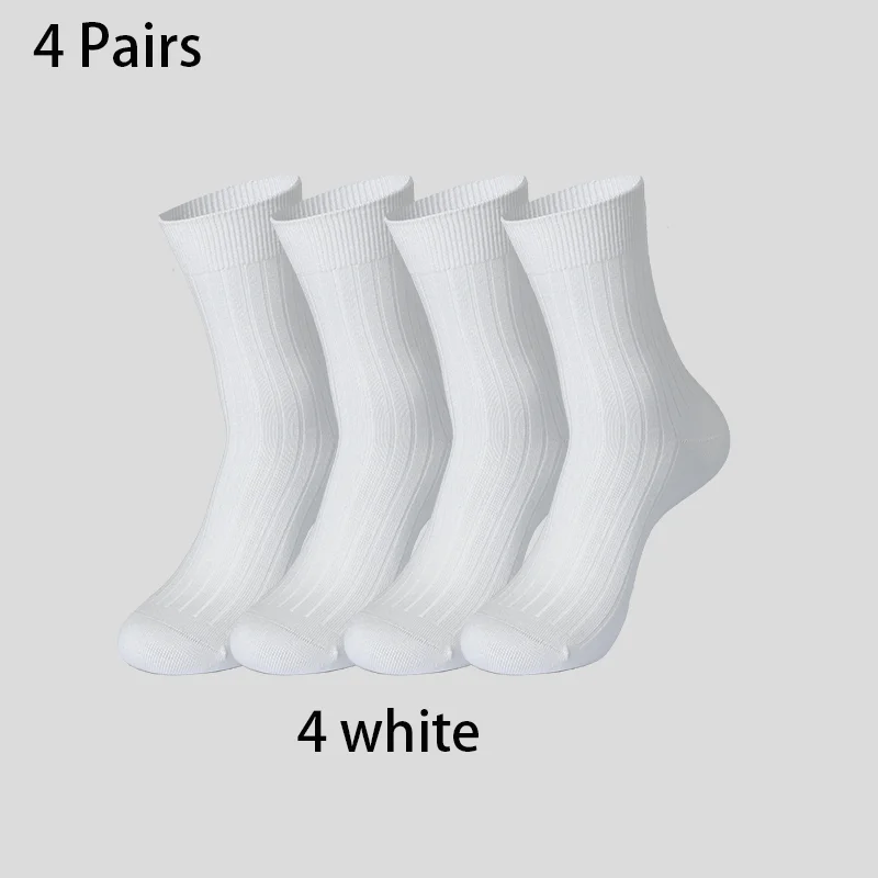 4 pairs white