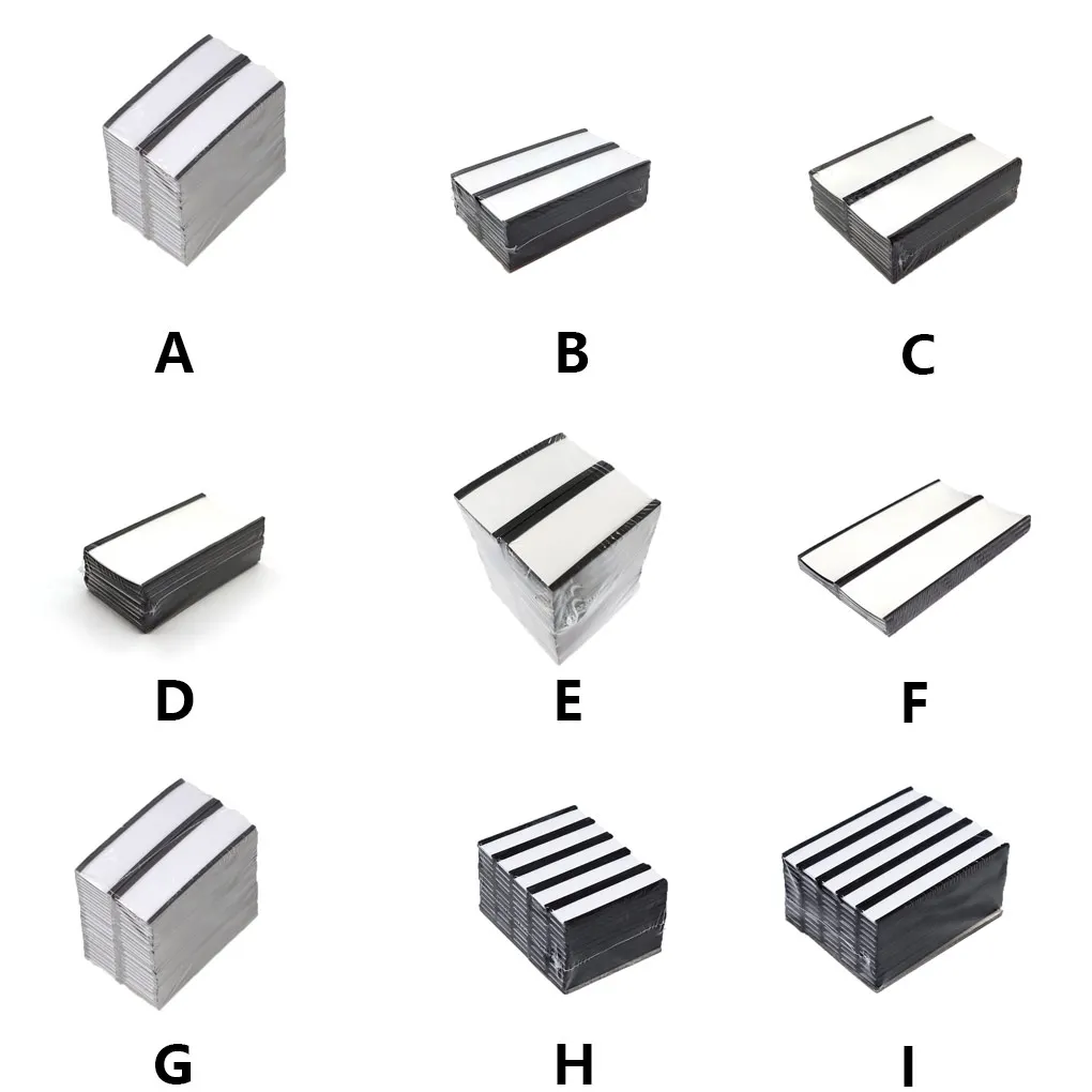 

Magnetic Shelf C-style Convenient with White Cardboard Self-Adhesive Tagboard Lightweight Strong Adsorption Shelf