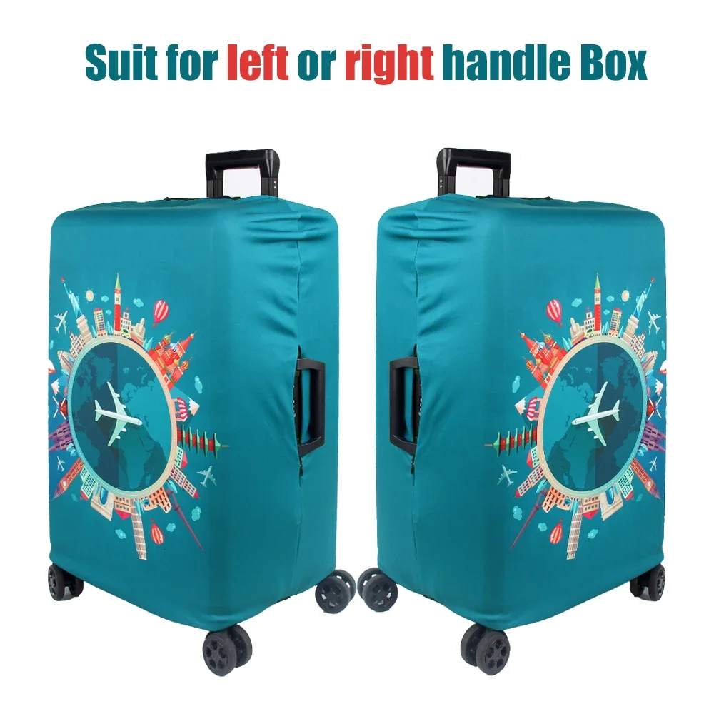 Luggage Cover Thicker Travel Luggage Protective Cover Suitcase Case Cover Travel Accessories Elastic Luggage Apply to 18-32inch Suitcase