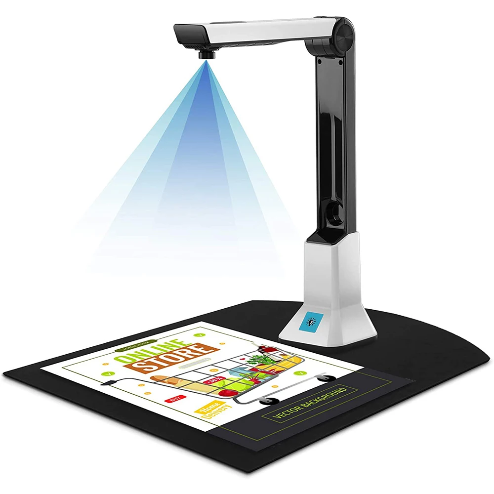 Portable Document Scanner A4 10 Mega Pixel Book Scanner Documents