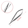 12.5cm Stainless Steel Round Handle Straight Corneal Scissors 5