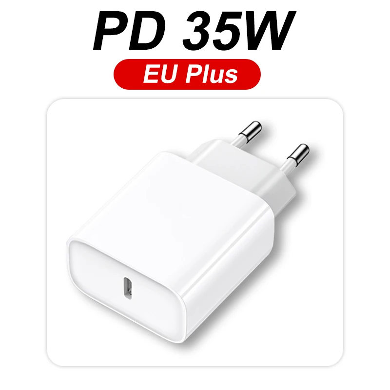 Apple Original 35W USB-C Fast Charger with Quick Charging Cable