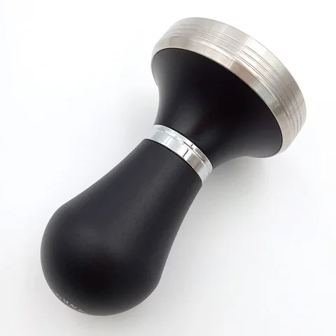 

Handmade Stainless Steel Espresso Maker, Barista Grinder, Coffee Tamper, Dress Shape, 57.5mm, 58mm