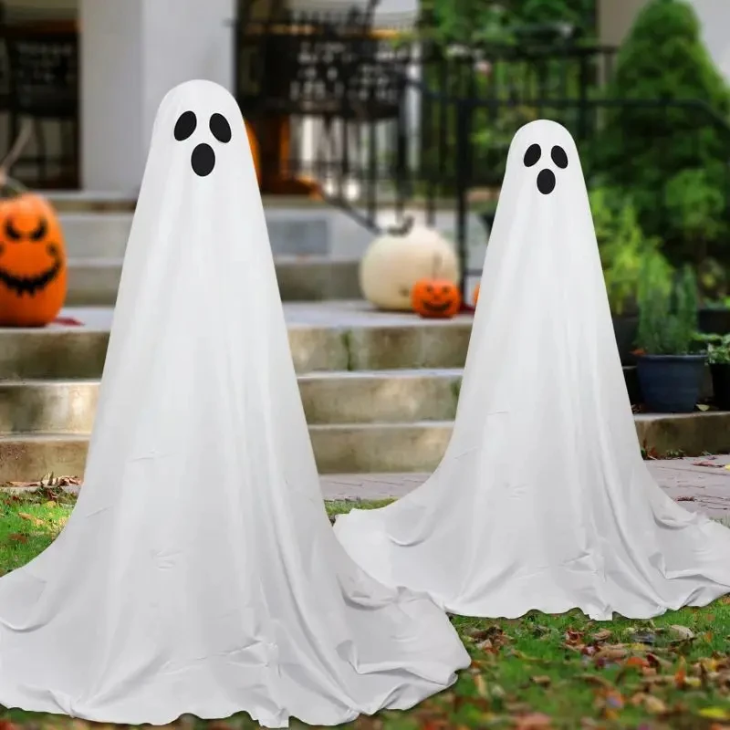 Ghost Spooky Halloween Decor Battery Light Home Ghost Front Porch Yard Courtyard Standing Halloween Horror Decoration 4 Ghost Spooky Halloween Decor Battery Light Home Ghost Front Porch Yard Courtyard Standing Halloween Horror Decoration 4